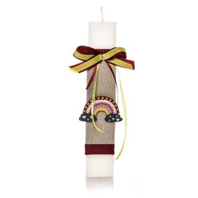 Πασχαλινή Λαμπάδα Ουράνιο τόξο