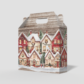 Lunchbox Κουτί Δώρου Santa's Town