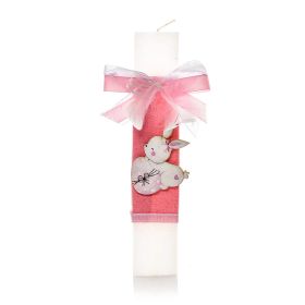 Πασχαλινή Λαμπάδα Καλό Πάσχα βαφτιστήρι μου κοριτσίστικη