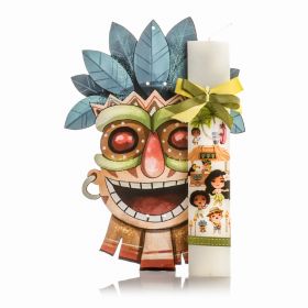Λαμπάδα Hawai Mask