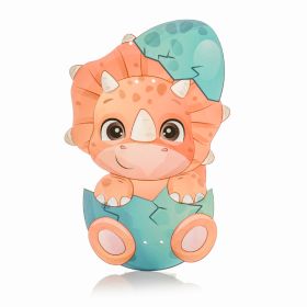 Θεματική Πλάτη Λαμπάδας Δεινοσαυράκι Αστροναύτης Πορτοκαλί