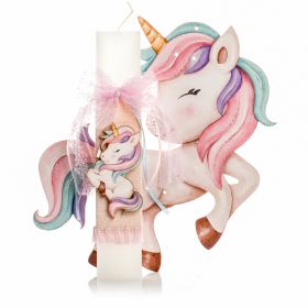Λαμπάδα Unicorn Romantic
