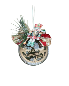 Plexiglass μπάλα Μπαμπάς με Καρυοθραύστη