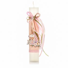 Πασχαλινή Λαμπάδα Unicorn Flower