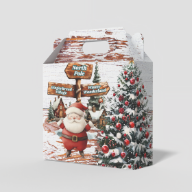 Lunchbox Κουτί Δώρου Christmas White House