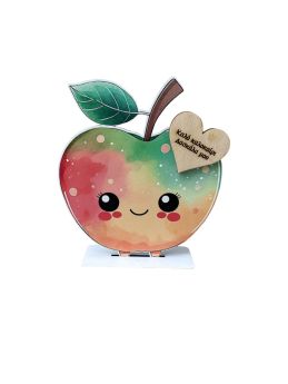 Μήλο πολύχρωμο για Δασκάλα