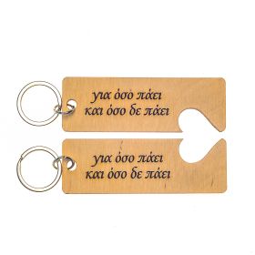 Μπρελόκ " Για όσο πάει...."