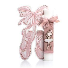 Λαμπάδα Romantic Vintage Μπαλαρίνα 