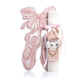 Λαμπάδα Μπαλαρίνα Rose Elephant