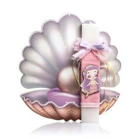 Λαμπάδα Mermaid Purple 