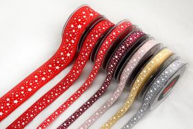 Κορδέλα Γκρο Stars And Stiches 2.3cm