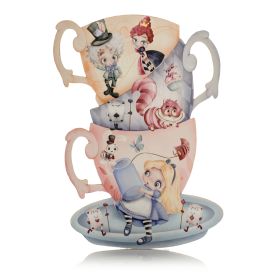 Θεματική Πλάτη Λαμπάδας Αλίκη Φλυτζάνι