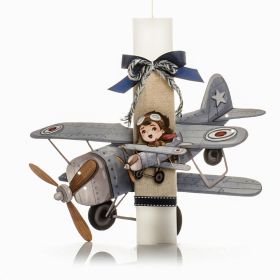 Λαμπάδα Πιλότος με Αεροπλάνο