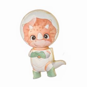 Στοιχείο Δεινοσαυράκι Αστροναύτης Πορτοκαλί