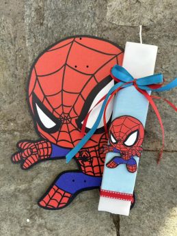 Λαμπάδα Spiderboy Red