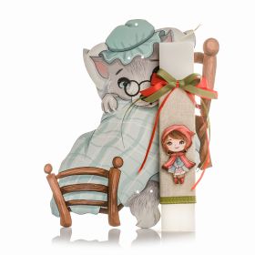 Λαμπάδα Κακός Λύκος Γιαγιά