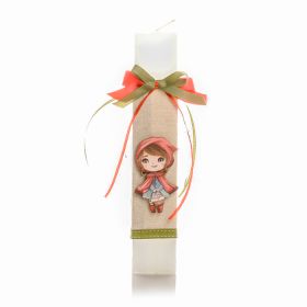 Πασχαλινή Λαμπάδα Κοκκινοσκουφίτσα