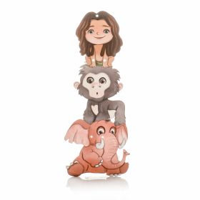 Θεματική Πλάτη Λαμπάδας Βασιλιάς της Ζούγκλας