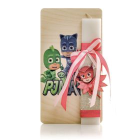 Λαμπάδα Πιτζαμοήρωες Κόκκινη