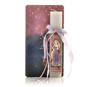 Λαμπάδα Πριγκίπισσα με μακριά μαλλιά