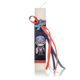 Πασχαλινή Λαμπάδα Σούπερ Ήρωας Captain