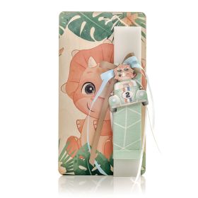 Λαμπάδα Δεινοσαυράκι Αυτοκινητάκι