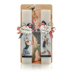 Λαμπάδα Ναυτικός και Κοπέλα